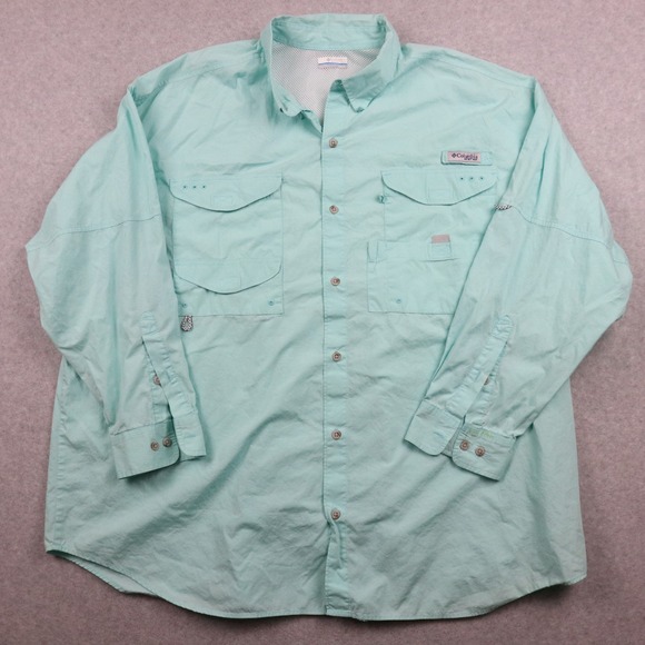 Columbia Other - Columbia PFG Shirt Mens 3XL Performance Fishing Vented Button Up Long Sleeve